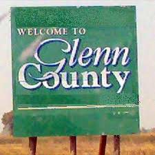 Welcome to Glenn County vintage sign