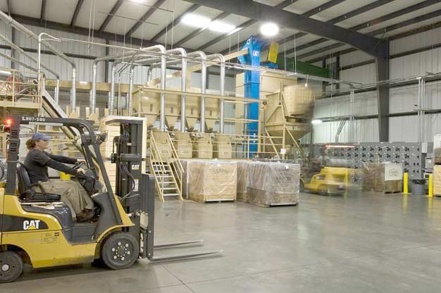 In the Carriere packaging department